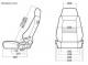 Recaro Specialist S Sport Seat diagram