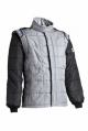 Sparco Sport Light Two-Piece Racing Suit Black Grey jacket