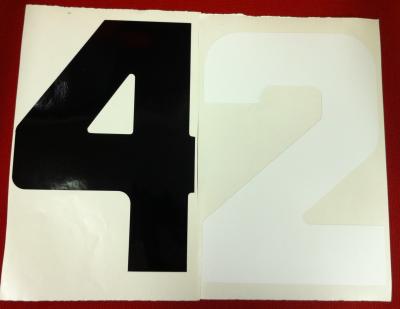 SOLOTIMEâ„¢ Removable and Reusable Vinyl Numbers