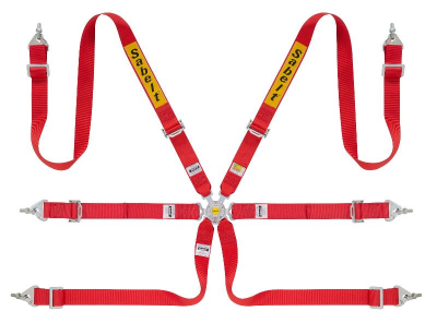 Sabelt 2x2 Racing Harness Red